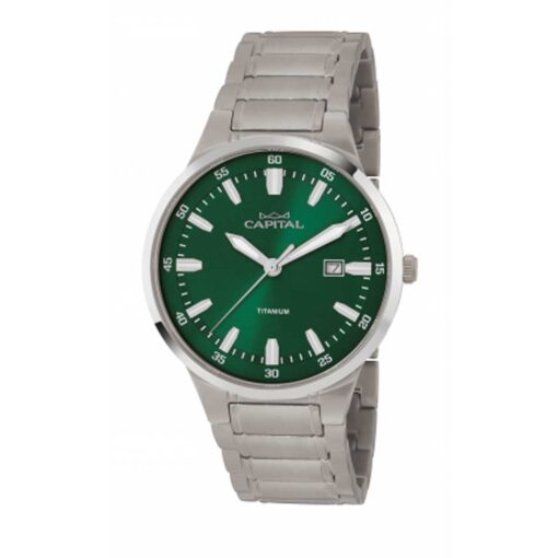 Orologio Capital Uomo Titanio Cod.AX510-3 Verde